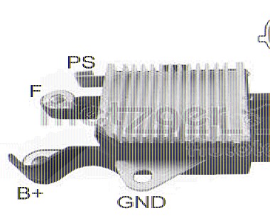 Metzger Generatorregler [Hersteller-Nr. 2390033] für Ford, Mazda, Volvo von METZGER