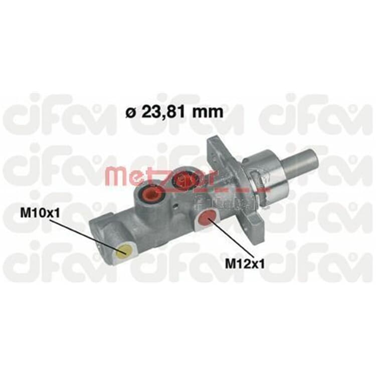 Metzger Hauptbremszylinder Citroen Berlingo Xsara Peugeot 306 Partner von METZGER