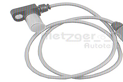 Metzger Kurbelwellensensor [Hersteller-Nr. 0902020] für Audi von METZGER