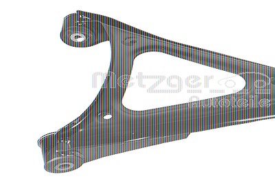 Metzger Lenker, Radaufhängung [Hersteller-Nr. 58113503] für Audi, Porsche, VW von METZGER