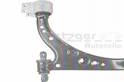 Metzger Lenker, Radaufhängung [Hersteller-Nr. 58118401] für Opel von METZGER