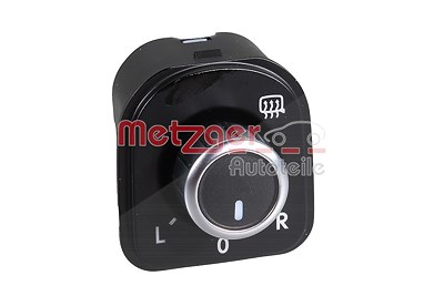 Metzger Schalter, Außenspiegelverstellung [Hersteller-Nr. 09161123] für Seat, VW von METZGER