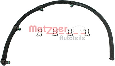 Metzger Schlauch, Leckkraftstoff [Hersteller-Nr. 0840004] für Fiat, Lancia, Opel von METZGER