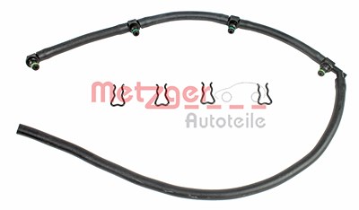 Metzger Schlauch, Leckkraftstoff [Hersteller-Nr. 0840030] für Citroën, Peugeot von METZGER