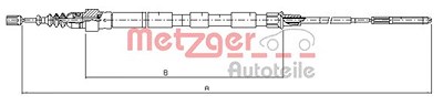 Metzger Seilzug, Feststellbremse [Hersteller-Nr. 10.7410] für VW von METZGER