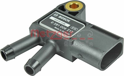 Metzger Sensor, Abgasdruck [Hersteller-Nr. 0906190] für Mercedes-Benz von METZGER