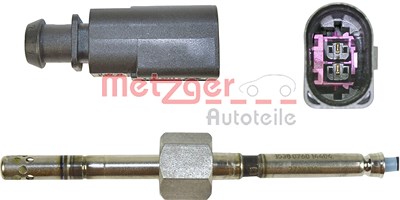 Metzger Sensor, Abgastemperatur [Hersteller-Nr. 0894298] für Audi, VW von METZGER