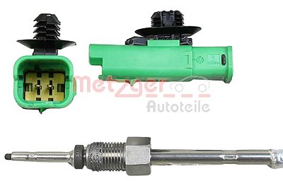 Metzger Sensor, Abgastemperatur [Hersteller-Nr. 0894559] für Ford, Ford Usa von METZGER