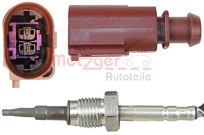 Metzger Sensor, Abgastemperatur [Hersteller-Nr. 0894599] für Audi von METZGER