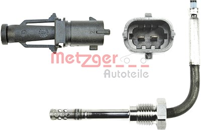 Metzger Sensor, Abgastemperatur [Hersteller-Nr. 0894005] für Opel, Saab, Chevrolet von METZGER