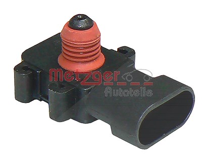 Metzger Sensor, Ladedruck [Hersteller-Nr. 0906074] für Mitsubishi, Renault, Volvo von METZGER