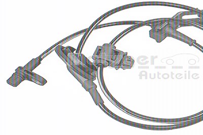 Metzger Sensor, Raddrehzahl [Hersteller-Nr. 09001057] für Mazda von METZGER