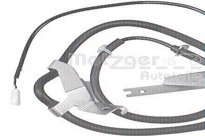 Metzger Sensor, Raddrehzahl [Hersteller-Nr. 09001115] für Suzuki von METZGER