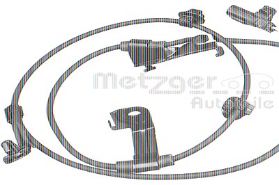 Metzger Sensor, Raddrehzahl [Hersteller-Nr. 09001151] für Subaru, Toyota von METZGER