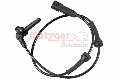 Metzger Sensor, Raddrehzahl [Hersteller-Nr. 09001202] für Nissan, Opel, Renault von METZGER