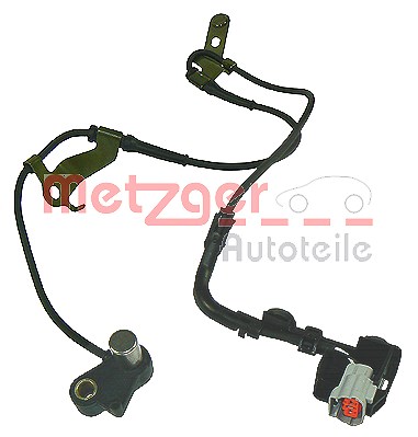 Metzger Sensor, Raddrehzahl [Hersteller-Nr. 0900680] für Mazda von METZGER