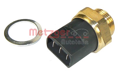 Metzger Temperaturschalter, Kühlerlüfter [Hersteller-Nr. 0915039] für Audi, Porsche, Seat, Skoda, VW von METZGER