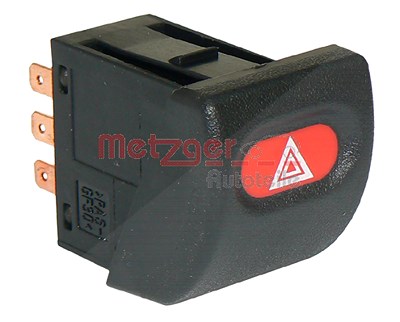 Metzger Warnblinkschalter [Hersteller-Nr. 0916006] für Opel von METZGER