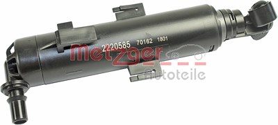 Metzger Waschwasserdüse, Scheinwerferreinigung [Hersteller-Nr. 2220585] für Audi von METZGER