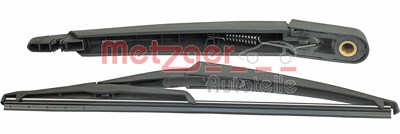 Metzger Wischarm mit Kappe + Wischer hinten [Hersteller-Nr. 2190297] für Mercedes-Benz von METZGER