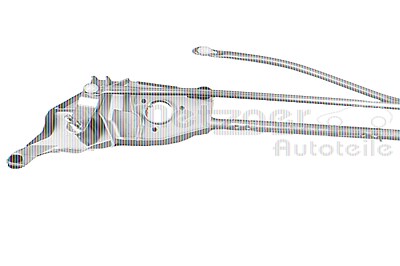 Metzger Wischergestänge [Hersteller-Nr. 2190897] für Mitsubishi von METZGER