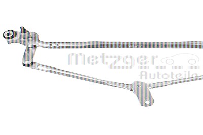 Metzger Wischergestänge [Hersteller-Nr. 2190898] für Toyota von METZGER