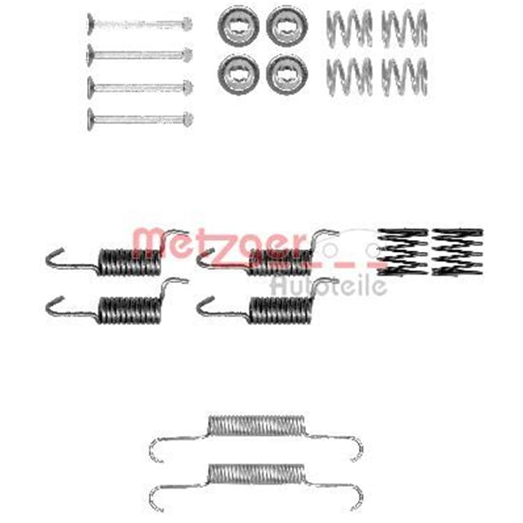 Metzger Zubeh?r f?r Bremsbacken Citroen Jeep Mazda Mitsubishi Peugeot Subaru von METZGER