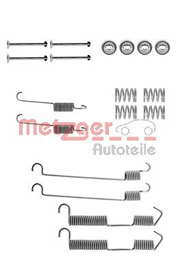 Metzger Zubehörsatz, Bremsbacken [Hersteller-Nr. 105-0646] für BMW, Suzuki von METZGER