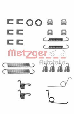 Metzger Zubehörsatz, Bremsbacken [Hersteller-Nr. 105-0545] für Dacia, Fiat, Peugeot, Renault von METZGER