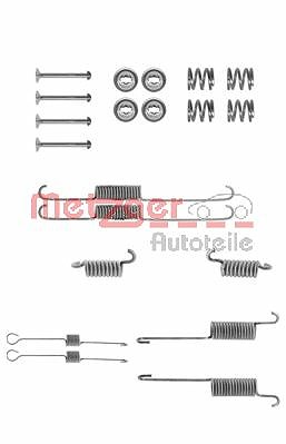 Metzger Zubehörsatz, Bremsbacken [Hersteller-Nr. 105-0615] für Ford von METZGER