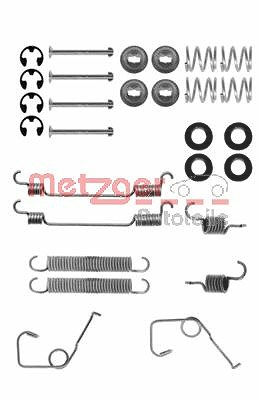 Metzger Zubehörsatz, Bremsbacken [Hersteller-Nr. 105-0706] für Ford von METZGER