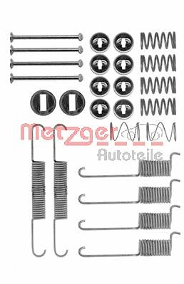 Metzger Zubehörsatz, Bremsbacken [Hersteller-Nr. 105-0715] für Mercedes-Benz von METZGER