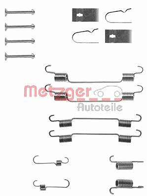 Metzger Zubehörsatz, Bremsbacken [Hersteller-Nr. 105-0722] für Subaru, Suzuki von METZGER