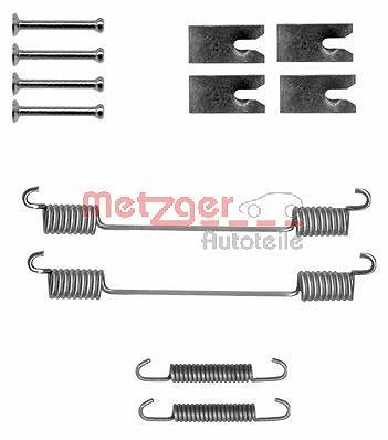 Metzger Zubehörsatz, Bremsbacken [Hersteller-Nr. 105-0836] für Citroën, Fiat, Peugeot von METZGER