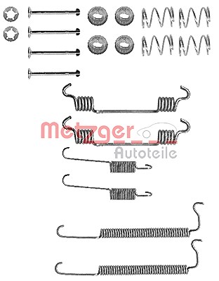 Metzger Zubehörsatz, Bremsbacken [Hersteller-Nr. 105-0849] für Chevrolet, Daewoo, Opel von METZGER