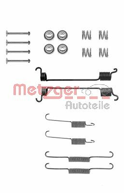 Metzger Zubehörsatz, Bremsbacken [Hersteller-Nr. 105-0741] für Nissan von METZGER