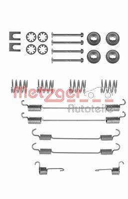 Metzger Zubehörsatz, Bremsbacken für Trommelbremse [Hersteller-Nr. 105-0747] für Citroën, Nissan, Peugeot von METZGER