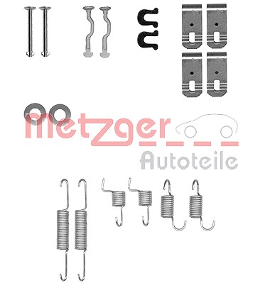 Metzger Zubehörsatz, Feststellbremsbacken [Hersteller-Nr. 105-0028] für Subaru von METZGER
