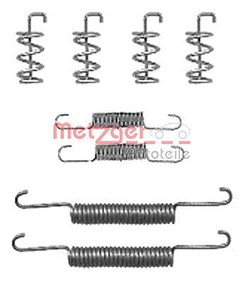 Metzger Zubehörsatz, Feststellbremsbacken [Hersteller-Nr. 105-0832] für Volvo von METZGER