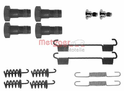 Metzger Zubehörsatz, Feststellbremsbacken [Hersteller-Nr. 105-0867] für Mercedes-Benz von METZGER