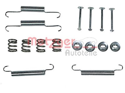 Metzger Zubehörsatz, Feststellbremsbacken [Hersteller-Nr. 105-0020] für Fiat, Hyundai, Kia von METZGER