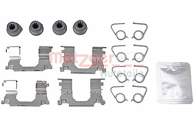 Metzger Zubehörsatz, Scheibenbremsbelag [Hersteller-Nr. 109-0053] für Infiniti, Nissan, Opel, Renault, Vauxhall von METZGER