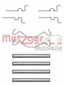 Metzger Zubehörsatz, Scheibenbremsbelag [Hersteller-Nr. 109-1683] für Mitsubishi, Toyota von METZGER