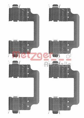 Metzger Zubehörsatz, Scheibenbremsbelag [Hersteller-Nr. 109-1728] für Land Rover von METZGER