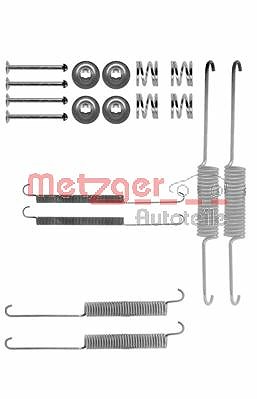 Metzger Zubehörsatz Bremsbacken Trommelbremse [Hersteller-Nr. 105-0758] für Isuzu, Opel von METZGER