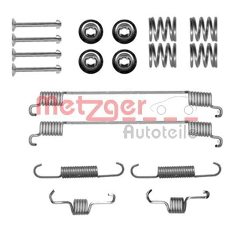 Metzger Zubeh?rsatz f?r Bremsbacken hinten Smart Cabrio City-Coupe Crossblade Fortwo Roadster von METZGER