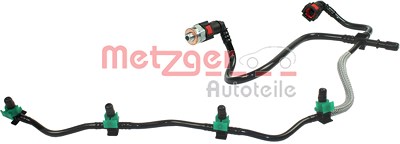 Metzger Schlauch, Leckkraftstoff [Hersteller-Nr. 0840078] für Citroën, Peugeot von METZGER