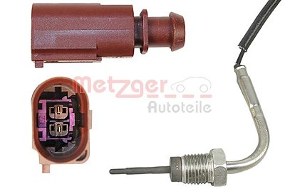 Metzger Sensor, Abgastemperatur [Hersteller-Nr. 0894549] für Audi, Seat, Skoda, VW von METZGER