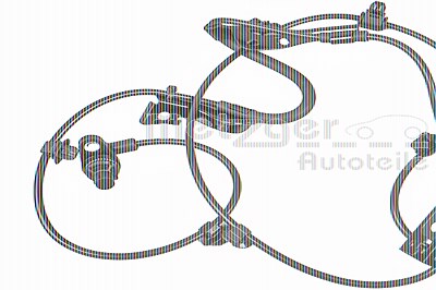 Metzger Sensor, Raddrehzahl [Hersteller-Nr. 09001162] für Toyota von METZGER