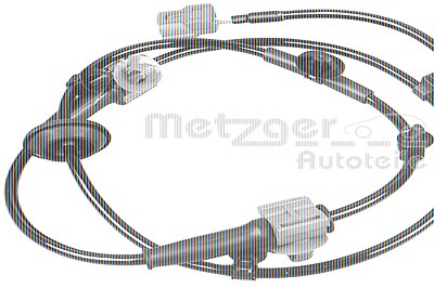 Metzger Sensor, Raddrehzahl [Hersteller-Nr. 09001179] für Honda von METZGER